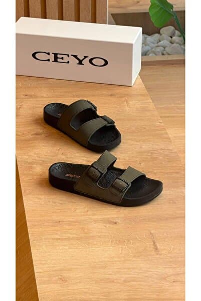 Ceyo Bahama-10 Anatomik Unisex Terlik Haki