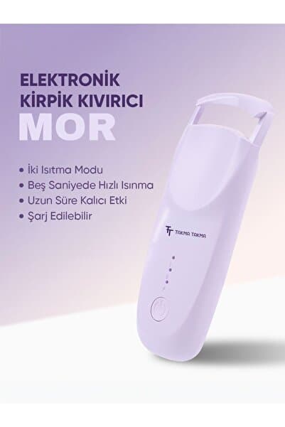 Takma Takma Kirpik Kıvırıcı Kirpik Şekillendirici Elektronik Isıtmalı Şarjlı – 2 Isıtma Modlu, 5 Saniyede Hızlı