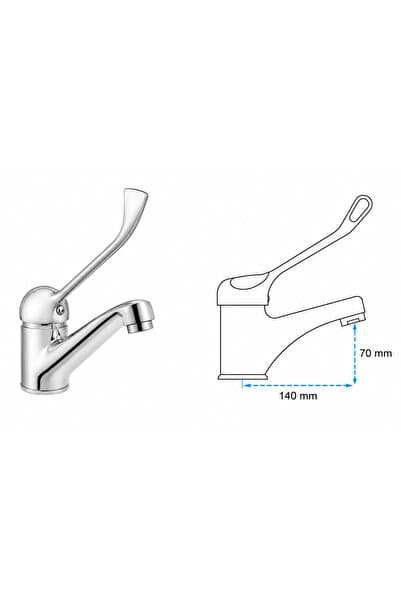 Condi Collection Medikal Krom Lavabo Bataryası