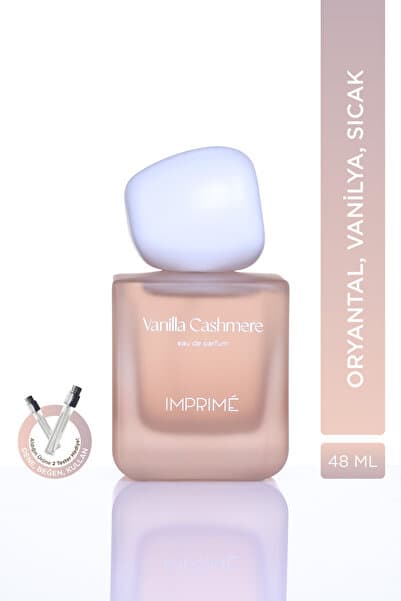 Imprime Vanilla Cashmere EDP Kadın Parfüm 48 ml | Oryantal & Vanilya | Vanilya, Sandal Ağacı, Kaşmir, Yasemin
