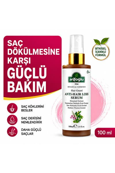 Arifoğlu Saç Dökülmesine Karşı Bitkisel Saç Serumu At Kuyruğu Isırgan Otu Ebegümeci 100 ml
