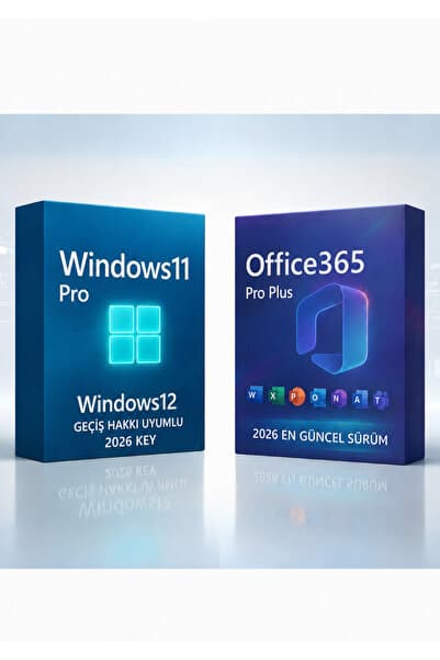PintiGames Windows11 Pro + Office2026/365 Pro Key | Windows12 Geçiş Hakkı Uyumlu | Orijinal Lisans ile Güvenli Etkinleştirme