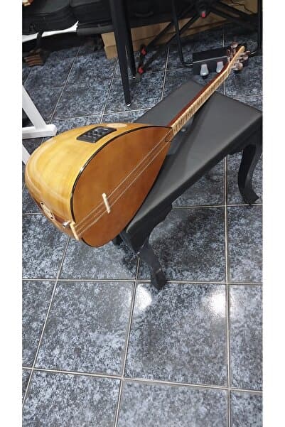 İlke Dut Kısasap Bağlama (Ekolayzerli Kalın Softcase kılıf Yedek takım tel hediyeli)