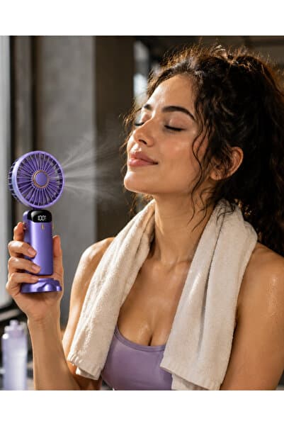 Eco Lounge Kompakt ve Güçlü Turbo Motorlu Şarjlı Fan