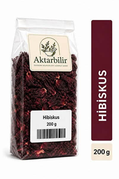 Aktarbilir Hibiskus 200 g Kurutulmuş Hibiskus Bitki Çayı