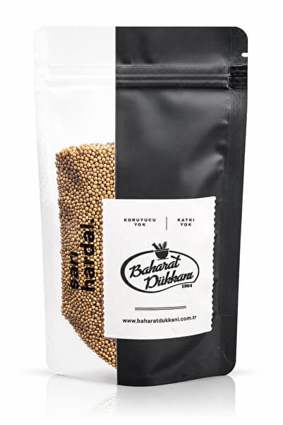 Baharat Dükkanı Sarı Hardal Tane 60gr