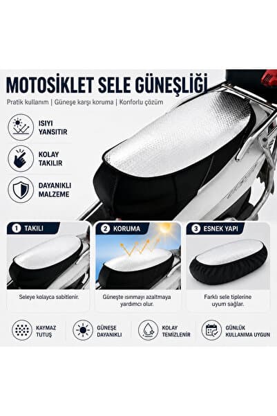 AYKA Su Geçirmez Motosiklet Sele Güneşliği