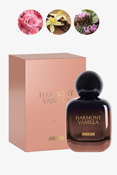 Armasari Harmony Vanilla Uzun Süre Kalıcı Kadın Parfüm 100ml | Meyveli | Cassis, Gül, Paçuli, Vanilya