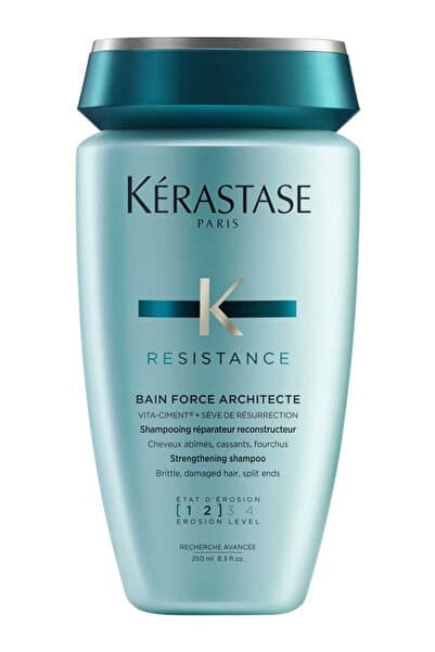 Kerastase Resistance Bain Force Architecte Zayıf Ve Yıpranmış Saçlar Için Onarıcı Şampuan 250 ml
