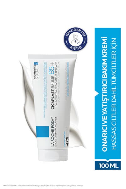 La Roche Posay Cicaplast Balm B5+ Tahriş Olmuş Ciltlere Yatıştırıcı ve Bariyer Onarıcı Yüz& Vücut Bakım Kremi 100ml