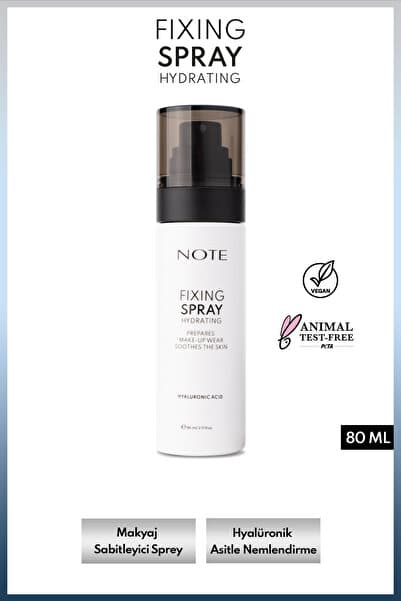 Note Cosmetics Hydrating Fixing Spray Makyaj Sabitleyici Sprey - Şeffaf