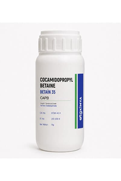 ATG KİMYA Betain 35 – Cocamidopropyl Betaine (CAPB) 1kg