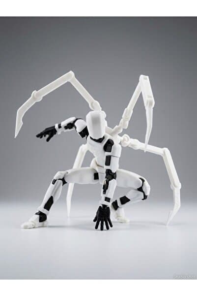 MD Design Dummy 13 v1.5 Spider Kollar Hareketli Aksiyon Figür Seti - Örümcek Robot (Stand Hediyeli)