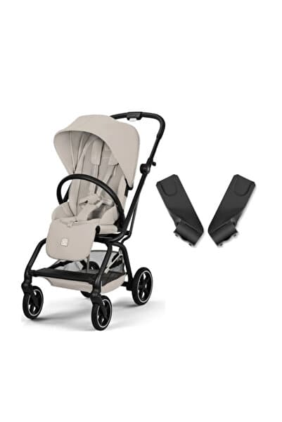 Cybex Eezy S Twist+2 360° | Dune Grey + Ana Kucağı Adaptörü