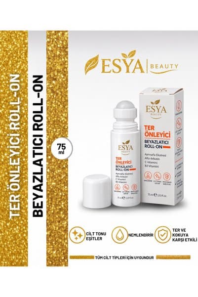 Esya Beauty ANTI PRESPIRANT WHITENING ROLL-ON 75ml