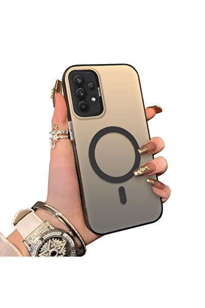 PATTERNOVA Samsung Galaxy A32 4G Uyumlu Minimal Şık Düz Desen Telefon Kılıfı, Şok Koruması (Manyetik Özellik Yoktur)