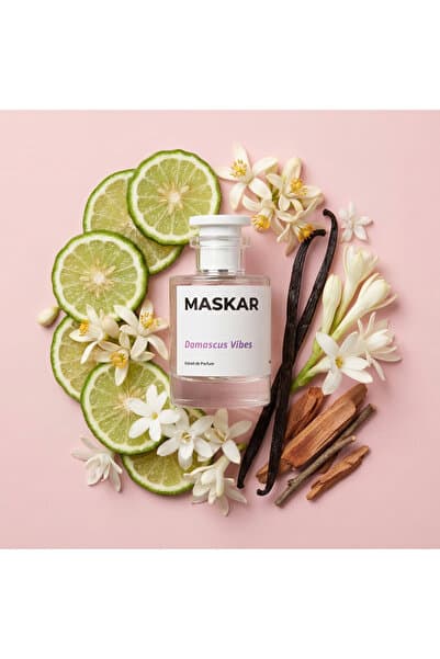 MASKAR PERFUME MASKAR Damascus Vibes Kadın Parfümü – Yazlık Çiçeksi, Extrait de Parfum