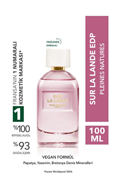 Yves Rocher Sur La Lande EDP-Pleines Natures-Vegan-100ml