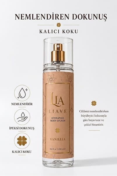 Liave VANILLIA Vücut Spreyi 200 ML