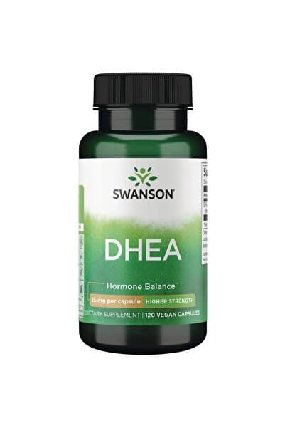SWANSON DHEA 25 mg 120 Vegan Kapsül
