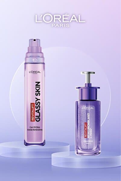 L'Oreal Paris Revitalift Filler PDRN Dolgunlaştırıcı Serumu + Cam Cilt Görünümü Veren Hyaluronik Nemlendirici Krem