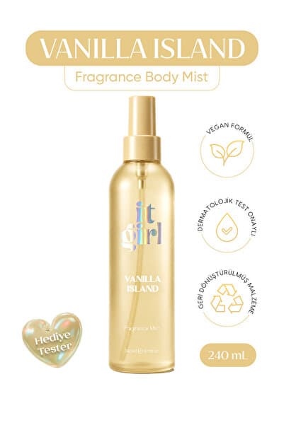 It Girl Vanilla Island Body Mist Vücut Spreyi 240 ml