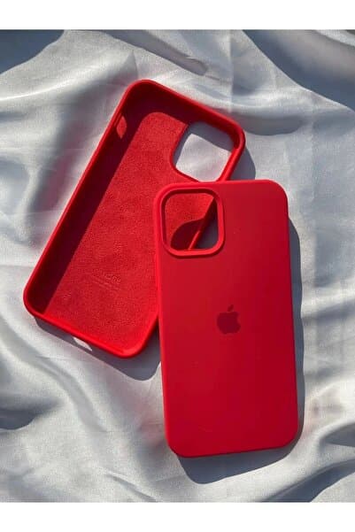 viyanc iPhone 13/14 Uyumlu Silikon İçi Kadife Lansman Telefon Kılıfı