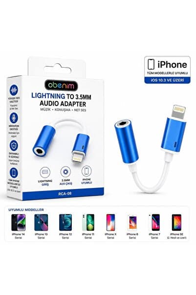 GALİO DELUXE Lightning 8 Pin to 3.5mm AUX Kulaklık Adaptörü iPhone Uyumlu Jak Kulaklık Adaptörü Dijital Dönüştürücü