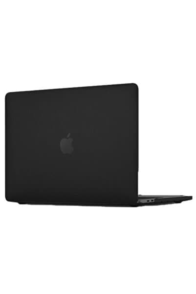 Genel Markalar Macbook Pro 16.2 2021 Macbook Buzlu Kapak - Siyah