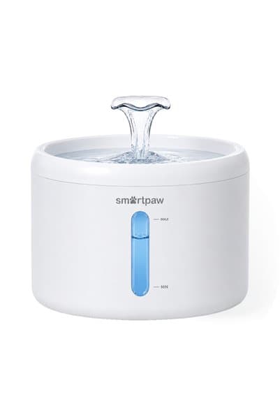 SMARTPAW Aqua Core 2.5 lt Kedi Su Pınarı Çift Akış Modlu Sessiz Çalışma (Distribütör Garantili)