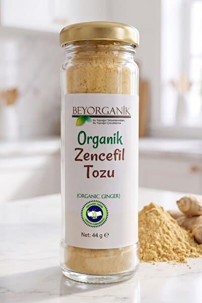BEYORGANİK Organik Zencefil (Öğütülmüş) 44gr