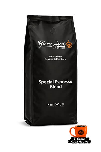 Gloria Jean's Coffees GLORİA JEAN'S SPECİAL ESPRESSO BLEND ÇEKİRDEK KAHVE 1000 GR