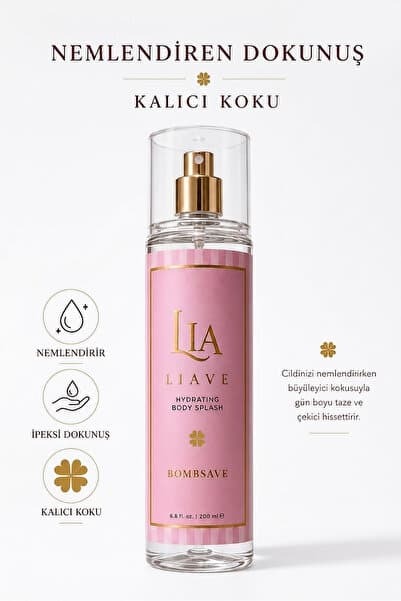 Liave BOMBSAVE Vücut Spreyi 200 ML