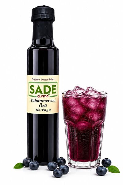 Sade Organik Sade Gurme Yabanmersini Özü 350 GR