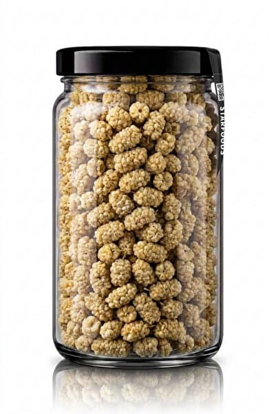 STARFOODS Beyaz Dut Kurusu - Kuru Dut - 230g/660cc