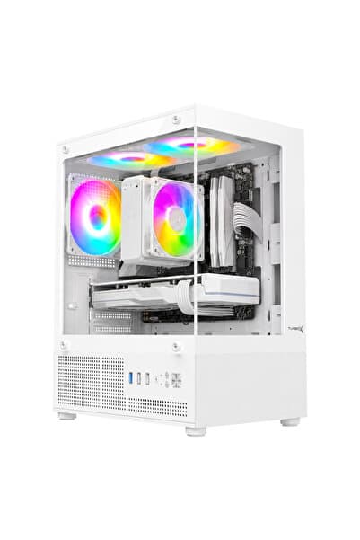 TURBOX Tx9588 Ryzen 5 5600 16GB Ram 512GB NVMe SSD 8GB RX580 Oyuncu Masaüstü Oyun Oem Paket