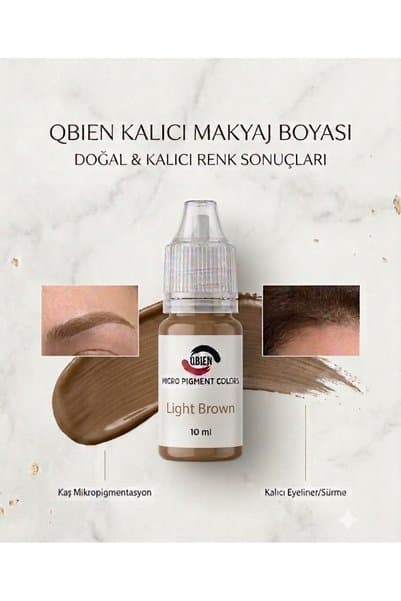 Qbien Kalıcı Makyaj ve Microblading Boyası 10 ml