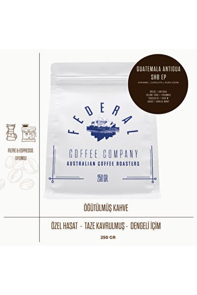 FEDERAL COFFEE COMPANY Guatemala Antigua (Öğütülmüş Filtre Kahve) 250gr