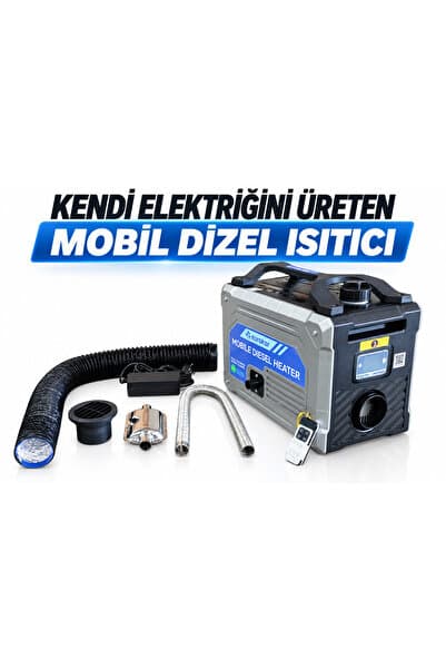 EUROKAR 5KW Kendi Elektriğini Üreten Mobil Dizel Isıtıcı