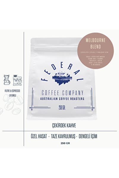 FEDERAL COFFEE COMPANY Melbourne Blend ( Çekirdek Kahve) 250gr