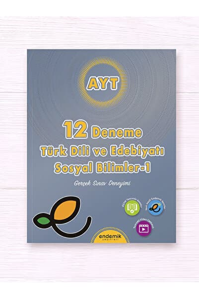 Endemik Yayınları AYT Türk Dili ve Edebiyatı 12 Deneme / Kolektif / Endemik Yayınları / 9786257430883