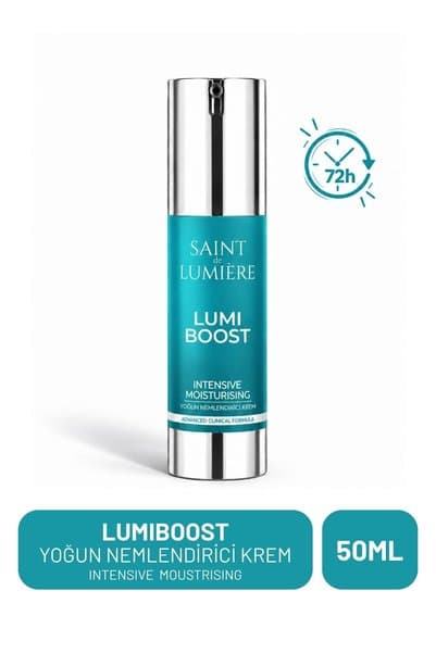 SAINT DE LUMIERE LUMIBOOST 72 Saat Etkili Nem Koruyucu Nemlendirici, Yaşlanma Karşıtı Krem 50ml-Kolajen,B5,Hyaluronik