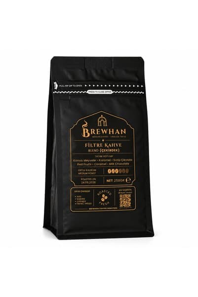Brewhan Filitre Kahve Cekirdek %100 Arabıca 250 gr