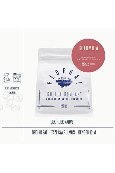 FEDERAL COFFEE COMPANY Federal x Hüüp – Anaerobik Fermente Colombia Supremo ( Çekirdek Kahve)