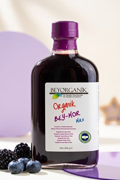 BEYORGANİK Organik Bey Mor Meyveli Mıx 260gr