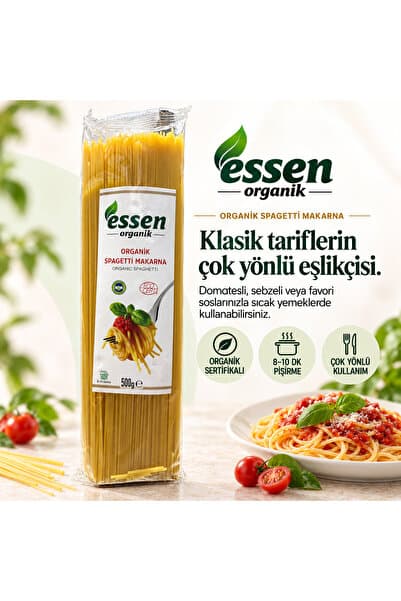 Essen Organik Organik Spagetti 500 gr