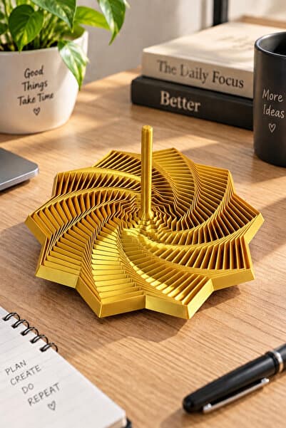 Loresia Yıldız Fidget Stres Oyuncağı Eğlence Hipnoz Oyuncağı Overthink İçin Rahatlatıcı Ses ve Estetik