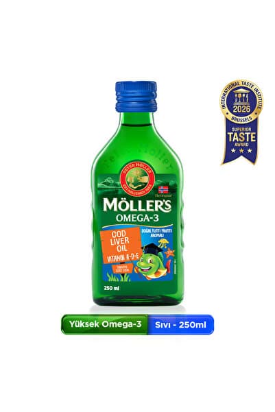 Möller's Möllers Omega 3 Balık Yağı Tutti Frutti Aromalı 250 ml