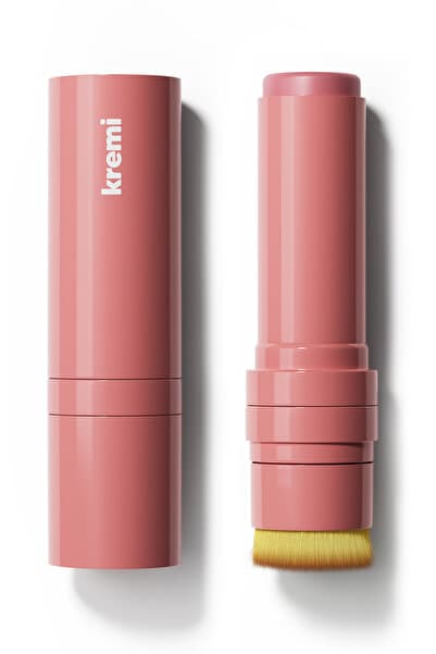 Kremi Allık Ruj Göz Farı Kiss&Blush | Nemlendirici Makyaj Makeup | Stick | Seramid Skualen Vitamin E