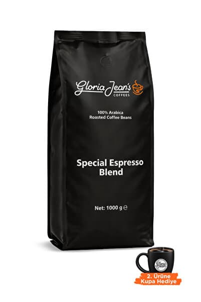 Gloria Jean's Coffees GLORİA JEAN'S SPECİAL ESPRESSO BLEND ÇEKİRDEK KAHVE 1000 GR